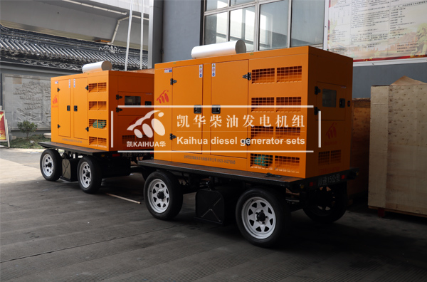江西電力六臺移動(dòng)式柴油發(fā)電機(jī)組今日成功出廠